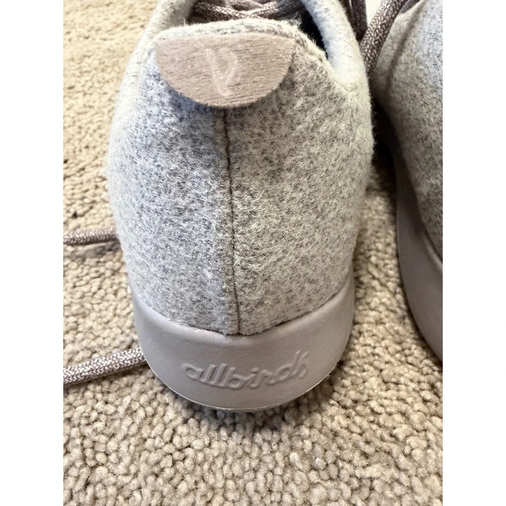 Allbirds Women Wool Runners‎ Grey Heather Merino Wool Sneakers Shoes Size W8